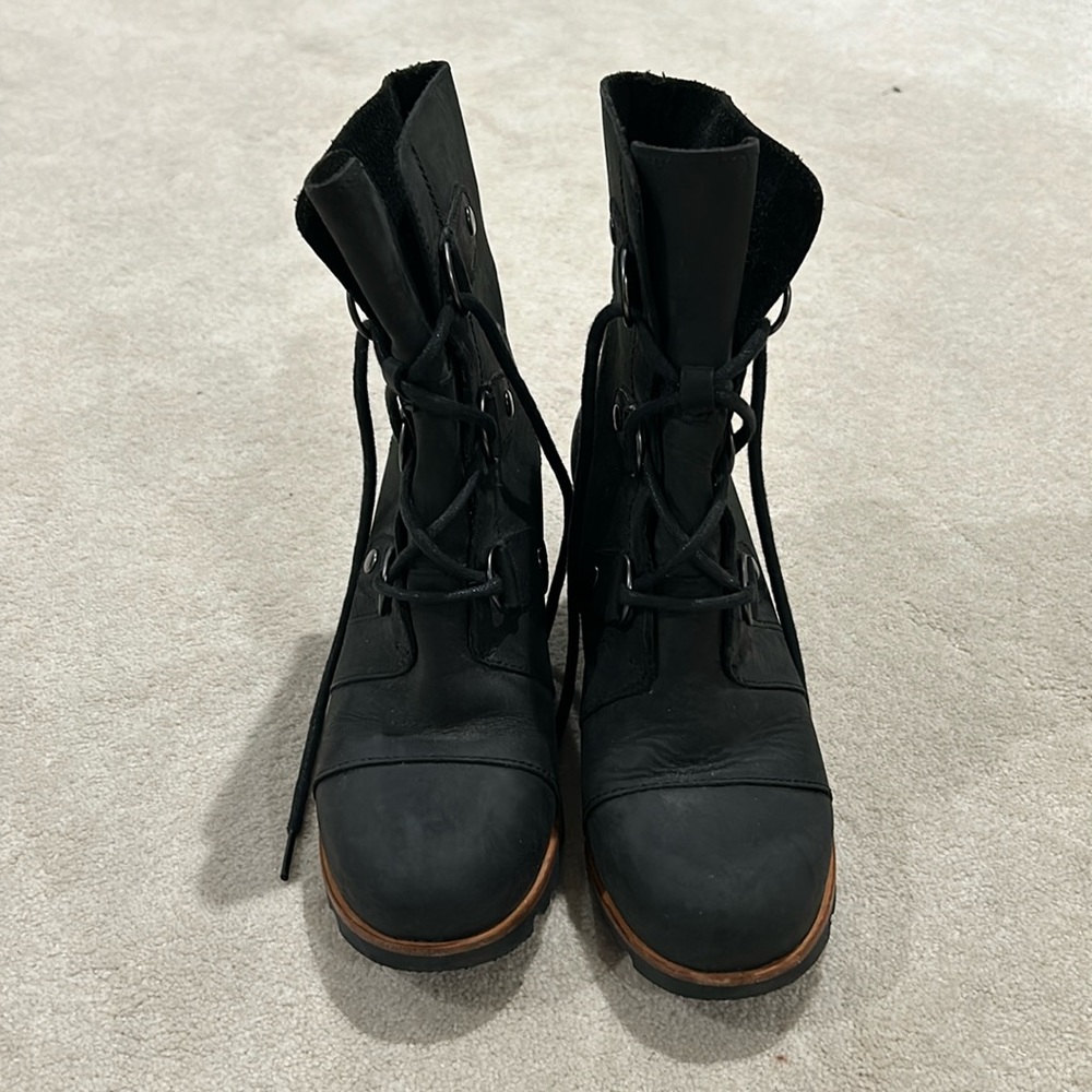 Sorel boots, black size 7